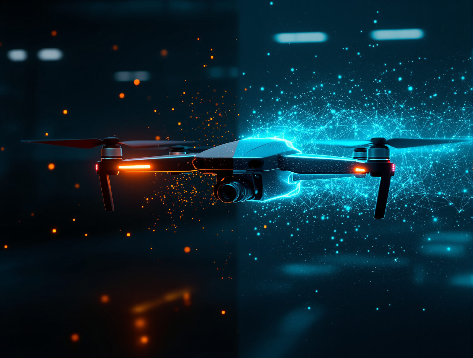 The digital twin used in coursework and live experiments, drag to orbit once it loads